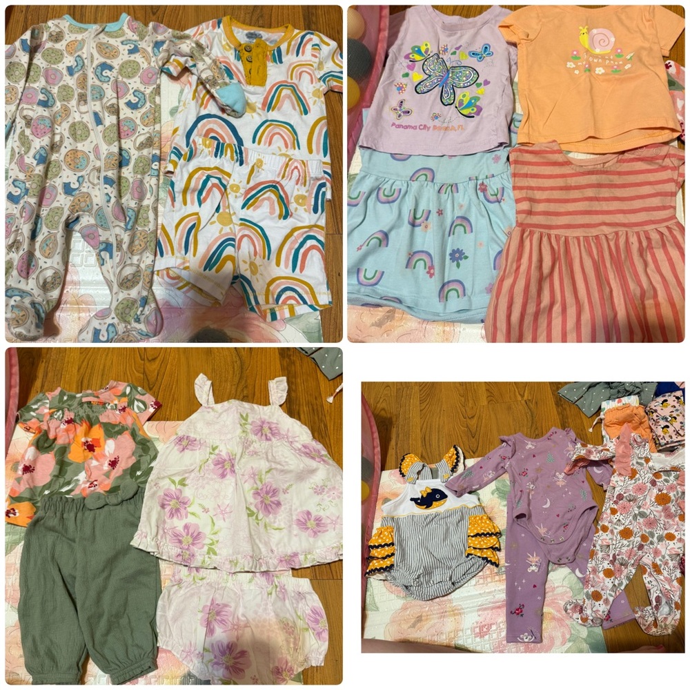 Baby girl bundle sizes 3-9 months - Picture 3 of 6